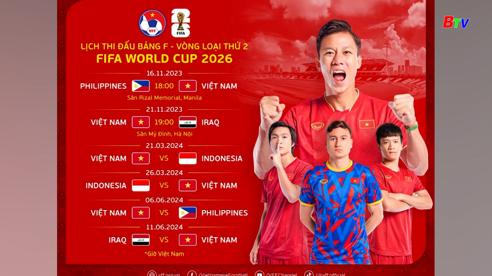 HLV Philippe Troussier công bố danh sách ĐT Việt Nam ở vòng loại World Cup 2026 